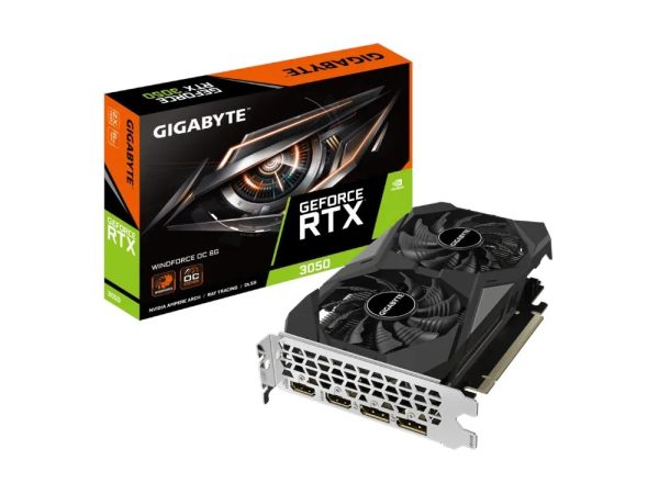 Nvidia GeForce RTX 3050 | Gigabyte RTX 3050 Windforce OC 6GB GPU