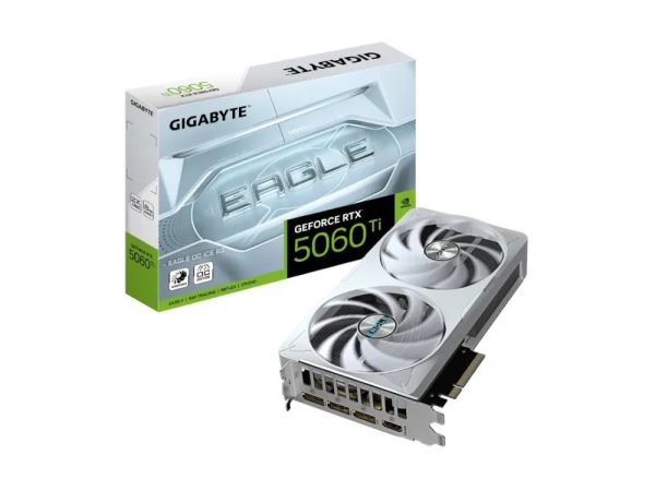 Nvidia GeForce RTX 5060 Ti | Gigabyte RTX 5060 Ti Eagle OC Ice 8GB GPU