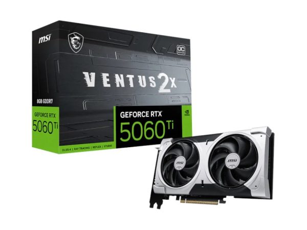 Nvidia GeForce RTX 5060 Ti | MSI RTX 5060 Ti Ventus 2X OC Plus 8GB GPU