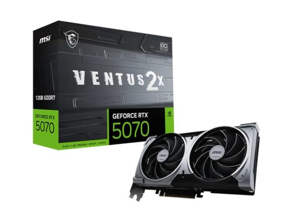 Nvidia GeForce RTX 5070 | MSI RTX 5070 Ventus 2X OC 12GB GPU