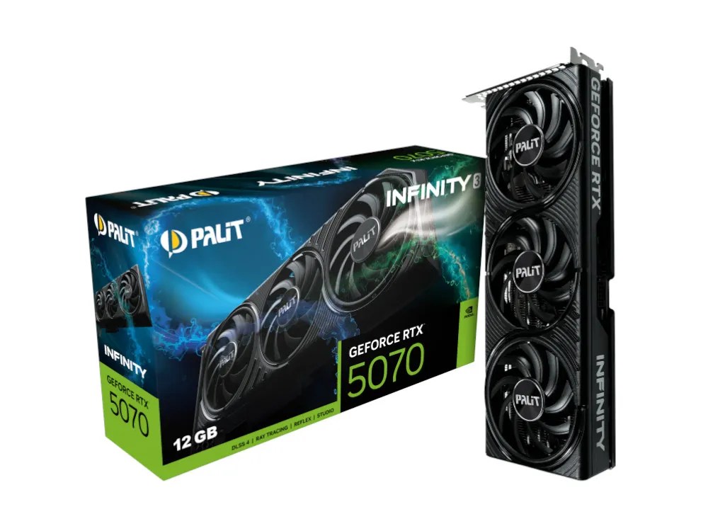 Nvidia GeForce RTX 5070 | Palit RTX 5070 Infinity 3 12GB GPU