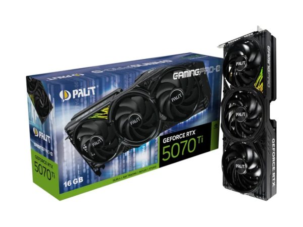 Nvidia GeForce RTX 5070 Ti | Palit RTX 5070 Ti GamingPro-S 16GB GPU