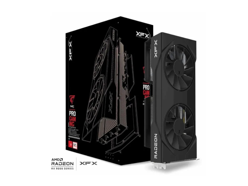 AMD Radeon RX 9060 XT | XFX RX 9060 XT Swift Gaming OC Triple Fan 16GB GPU
