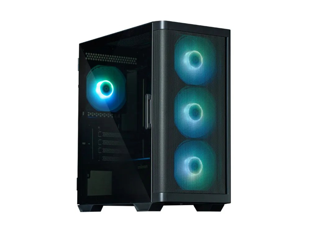 Zalman M4 Black Window 4xfan mATX PC Case