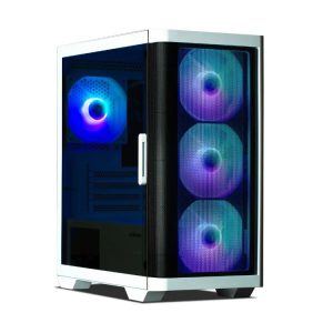 GAM AMD 5600 RX9060XT-PRIME-16GB ZALMAN-M4 White PREBUILT GAMING PC